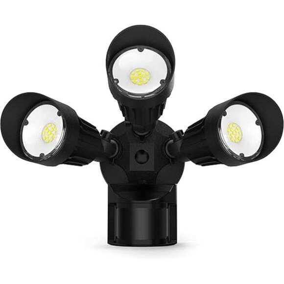 4000LM LED Security Lights Motion Sensor Flood Light Outdoor,40W(250W Equiv.) - Picture 6 of 6
